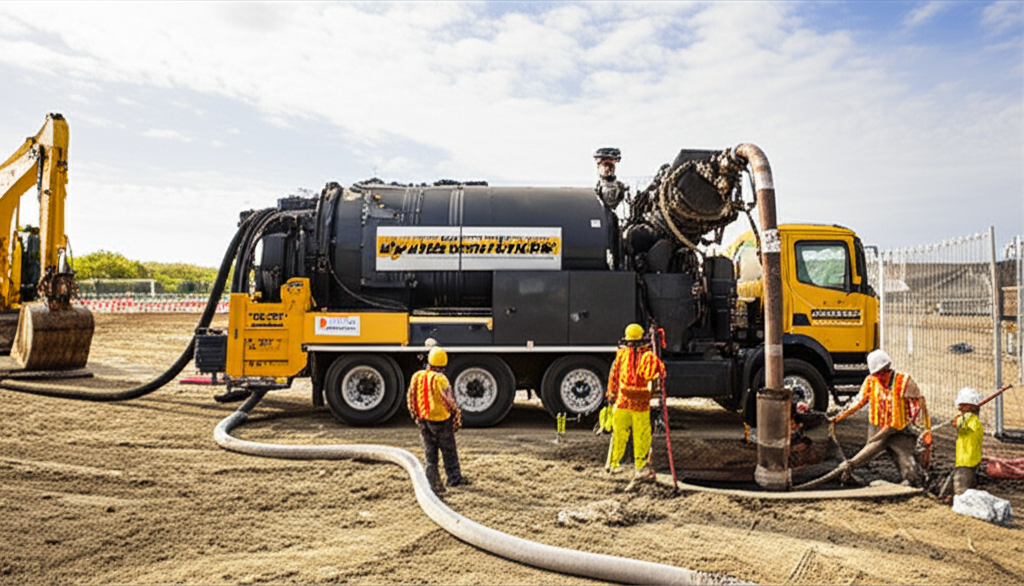 Hydrovac truck repair service in Towson, MD