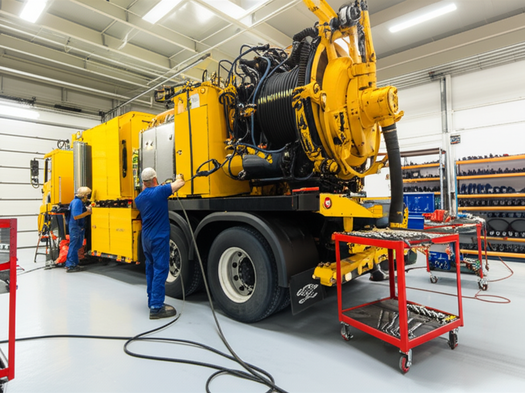 Hydrovac truck maintenance and repair services