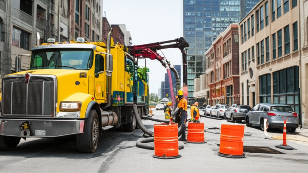 Hydrovac truck repair service in Washington DC