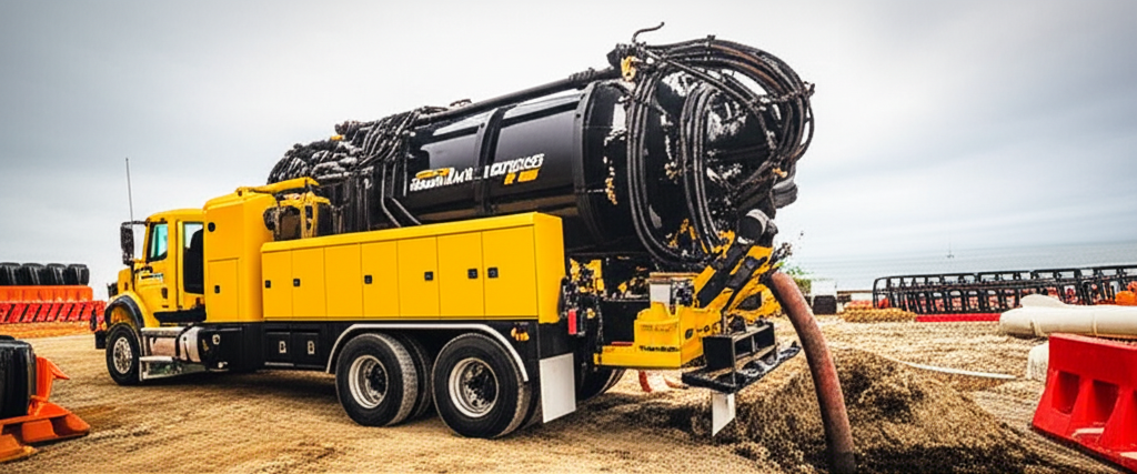 Hydrovac truck repair service in New Jersey