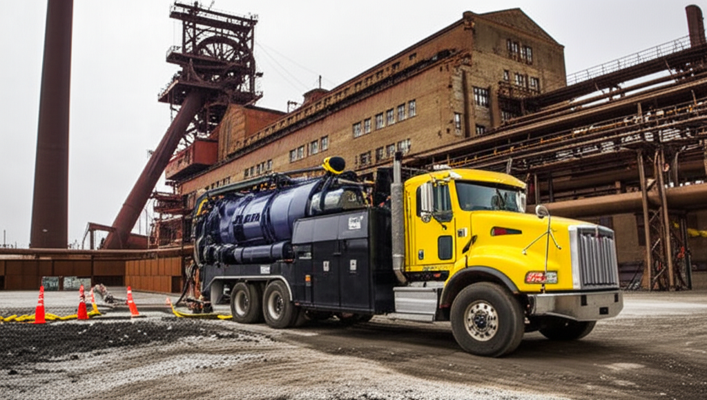 Hydrovac services for Bethlehem industries